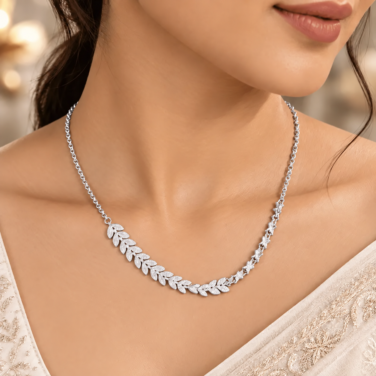 Ladies Silver Mangalsutra